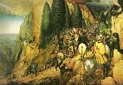 Pieter Bruegel pauli omvandelse Sweden oil painting artist
